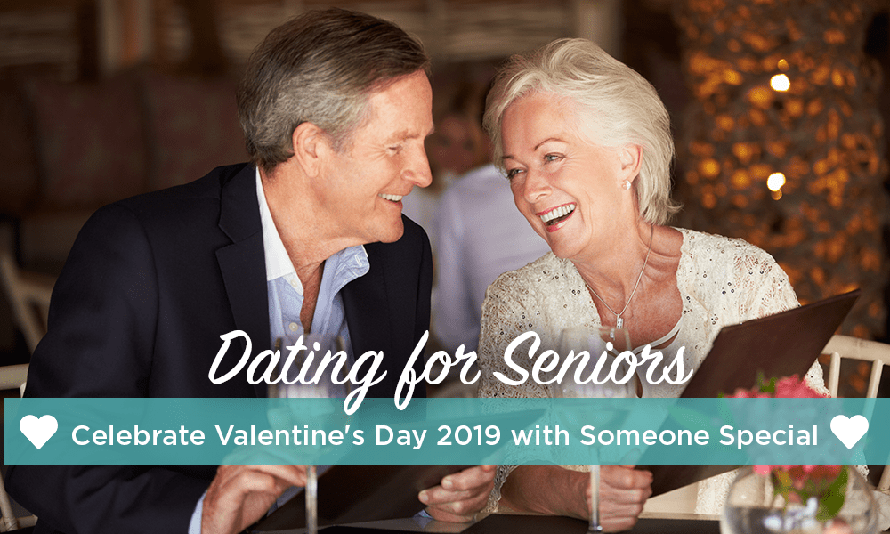 Senior couple on a date